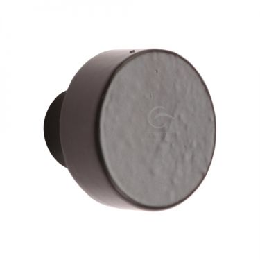 Click Here To Enlarge This Photo Of FB3880 38 M.Marcus Black Iron Rustic Cabinet Knob Helios Design 38mm