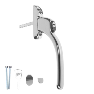 Click Here To Enlarge This Photo Of L18488 - FAB & FIX Connoisseur In Line Espag Handle - Silver