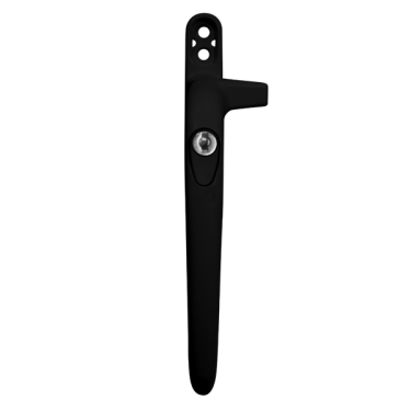 Click Here To Enlarge This Photo Of L25662 - SECURISTYLE Virage Offset Cockspur Espag Handle - 9mm - LH - Locking - Black
