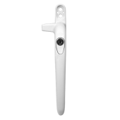 L25667 - SECURISTYLE Virage Offset Cockspur Espag Handle - 9mm - RH - Locking - White