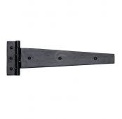 FB414 308 M.Marcus Black Iron Rustic Strap Hinge 12" (Pair)