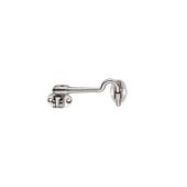 CAB1100SSS - Carlisle Brass Eurospec Silent Pattern Cabin Hook 100mm (G316) Satin Stainless Steel