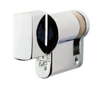 CYA70445PC - Carlisle Brass Eurospec Euro Profile Single Thumbturn 45mm (35/10) Polished Chrome
