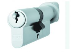 CYA71360SC - Carlisle Brass Eurospec - 5 Pin Euro Standard Turn Cylinder 60mm Satin Chrome