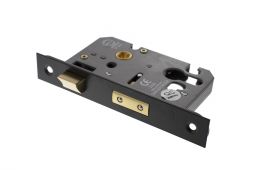 Atlantic - ALKSASHE3MB Euro Profile Mortice Sashlock [CE] 3" - Matt Black