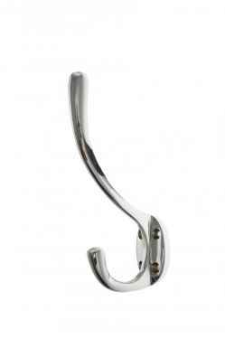Click Here To Enlarge This Photo Of Atlantic - AHCHPC Traditional Hat & Coat Hook - Polished Chrome