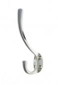 Atlantic - AHCHSC Traditional Hat & Coat Hook - Satin Chrome