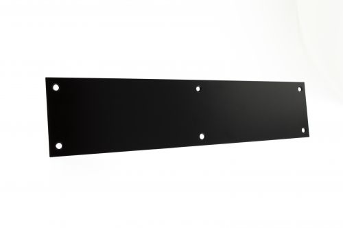 Click Here To Enlarge This Photo Of Atlantic - AFP30075MB Finger Plate Pre drilled with screws 300mm x 75mm - Matt Black