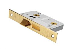 BAE5025EB - Carlisle Brass Eurospec Bathroom Lock (Economy) 2.5" Electro Brass