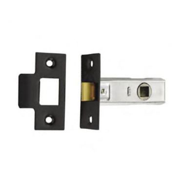 Click Here To Enlarge This Photo Of TL1PCB - Carlisle Brass Eurospec 2.5" Budget Tubular Mortice Latch Black