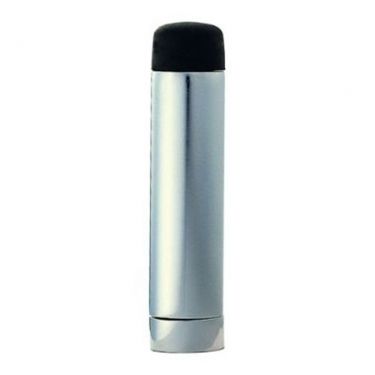 Click Here To Enlarge This Photo Of AZ22SC - Carlisle Brass Doorstop - Cylinder (without Rose) Satin Chrome