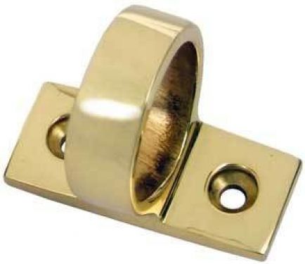 Click Here To Enlarge This Photo Of AA42R - Carlisle Brass Ring Sash Lift (Horizontal Fix) Polished Brass