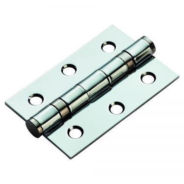 Click Here To Enlarge This Photo Of HIN1322CP - Carlisle Brass Eurospec 76mm x 51mm x 2mm Ball Bearing Hinges Polished Chrome