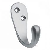 AA26SC - Carlisle Brass Victorian - Single Robe Hook Satin Chrome