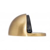 AA20SB - Carlisle Brass Oval Floor Mounted Door Stop Satin Brass