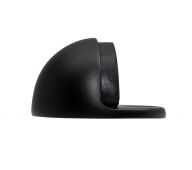 AA20MB - Carlisle Brass Oval Floor Mounted Door Stop Matt Black