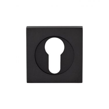 Click Here To Enlarge This Photo Of SZM001SQMB - Carlisle Brass Serozzetta Square Euro Profile Escutcheon (Concealed Fix) Matt Black