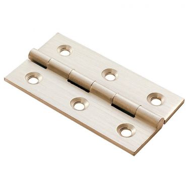 Click Here To Enlarge This Photo Of FTD800DSCOL - Carlisle Brass Fingertip Design Cabinet Hinge 64 x 35 x 2mm Self Colour