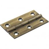 FTD800CAB - Carlisle Brass Fingertip Design Cabinet Hinge 50 x 28 x 1.5mm Antique Brass