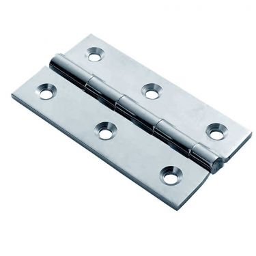Click Here To Enlarge This Photo Of FTD800CCP - Carlisle Brass Fingertip Design Cabinet Hinge 50 x 28 x 1.5mm Polished Chrome