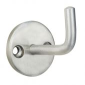 HCH1016SSS - Carlisle Brass Eurospec Coat Hook on 32mm Dia Rose Satin Stainless Steel