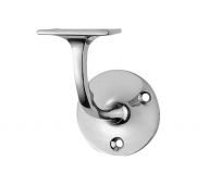 AA85CP - Carlisle Brass Handrail Bracket - (Lightweight) 64mm Polished Chrome