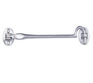 AA61SC - Carlisle Brass Cabin Hook - Lightweight (Silent Pattern) 102mm Satin Chrome