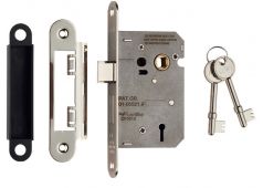 LSE5330SN/R - Carlisle Brass Eurospec Easi-T 3 Lever Sashlock 76mm Residential (Radius) Satin Nickel