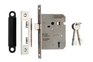 LSE5330NP - Carlisle Brass Eurospec 3 Lever Sashlock - Economy 76mm Nickel Plated