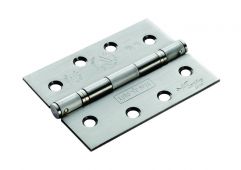 SCH14325/13SSS - Carlisle Brass Eurospec 102mm x 76mm x 2.5mm Grade 13 Slimline Hinge - Satin Stainless Steel