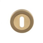 EUL002SB - Carlisle Brass Standard Key Lock Escutcheon Satin Brass