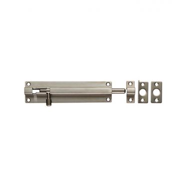 Click Here To Enlarge This Photo Of BBT1150SSS - Carlisle Brass Eurospec 150 x 38mm Straight Barrel Bolt Satin Stainless Steel
