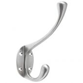 AQ25SC - Carlisle Brass Heavy Architectural Quality Hat & Coat Hook Satin Chrome