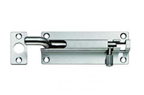 Click Here To Enlarge This Photo Of BBT1150CR/BSS - Carlisle Brass Eurospec 150 x 38mm Cranked Barrel Bolt Bright Stainless Steel