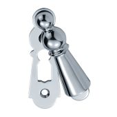 DK4CP - Carlisle Brass Delamain Large Covered Escutcheon Polished Chrome