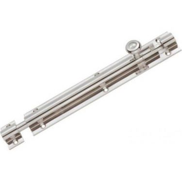 Click Here To Enlarge This Photo Of BB3206SC - Carlisle Brass Barrel Bolt 150mm Satin Chrome