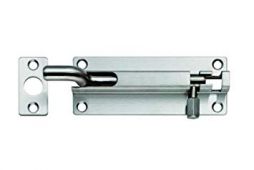 BBT1200CR/BSS - Carlisle Brass Eurospec 200 x 38mm Cranked Barrel Bolt Bright Stainless Steel