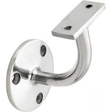 Click Here To Enlarge This Photo Of HRB1000BSS/P85 - Carlisle Brass Eurospec Handrail Bracket (85mm Projection) Bright Stainless Steel