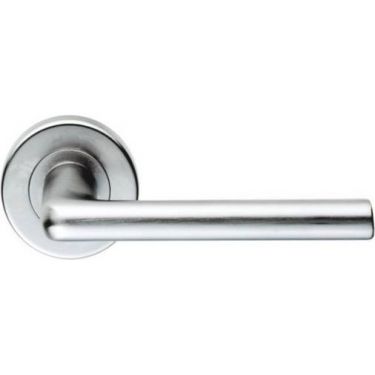 Click Here To Enlarge This Photo Of SZC010SC - Carlisle Brass Serozzetta 'Uno' Lever on Round Rose Satin Chrome