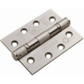 CEN1433/13SSS - Carlisle Brass Eurospec 102mm x 76mm x 3mm Grade 13 (316 Stainless Steel) Ball Bearing Hinges Satin Stainless Steel