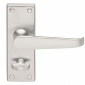 CBV31WCSC - Carlisle Brass Victorian Lever Privacy Furniture (Contract Range) Satin Chrome