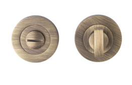 EUL004AB - Carlisle Brass Thumbturn & Release Antique Brass
