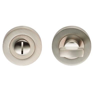 Click Here To Enlarge This Photo Of EUL004SN - Carlisle Brass Thumbturn & Release Satin Nickel