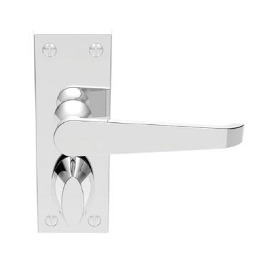 Click Here To Enlarge This Photo Of M31WCCP - Carlisle Brass Victorian Lever Privacy Furniture Polished Chrome