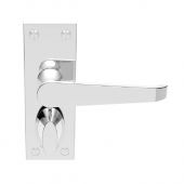 M31WCCP - Carlisle Brass Victorian Lever Privacy Furniture Polished Chrome