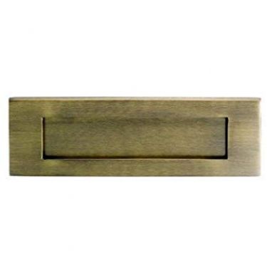 Click Here To Enlarge This Photo Of M36SFB - Carlisle Brass Victorian Letter Plate (Florentine Bronze) Size: 255x80mm - c/c: 219mm - Aperture: 184x40mm