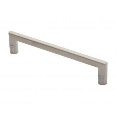 Click Here To Enlarge This Photo Of SWP1134/450SSS - Carlisle Brass Eurospec Designer Carlton Pull Handle Bolt Fix (450mm c/c) - G304 Satin Stainless Steel