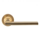 EUL030SB - Carlisle Brass 'Trentino' Lever on Rose Satin Brass