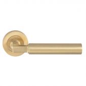 EUL040SB - Carlisle Brass 'Amiata' Lever on Rose Satin Brass