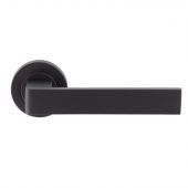 EUL010MB - Carlisle Brass 'Sasso' Lever on Rose Matt Black